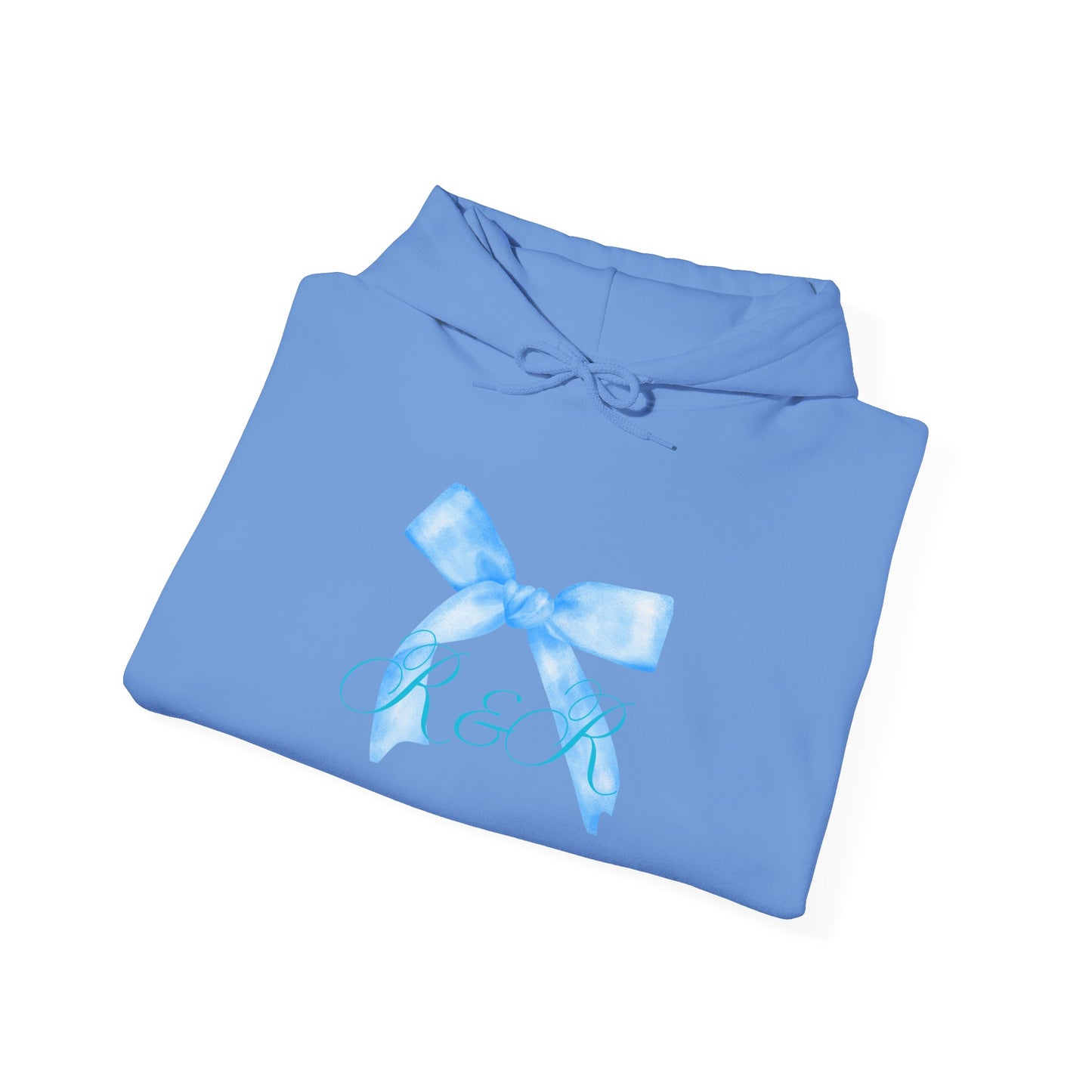 Blue R&R Bow Hoodie