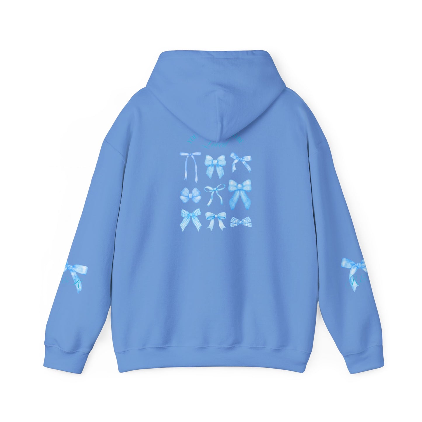 Blue R&R Bow Hoodie