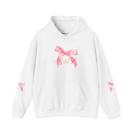 Pink R&R Bow Hoodie