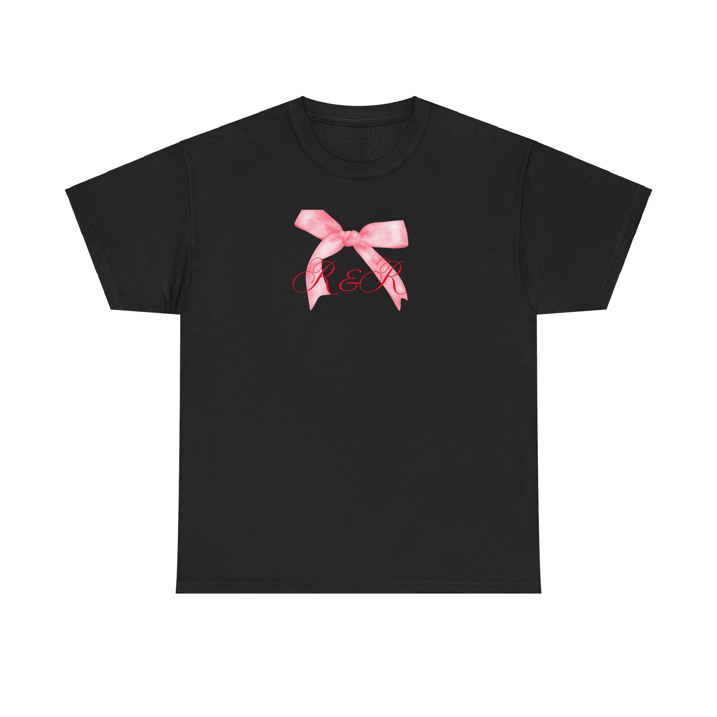 Pink RESTORED & RENEWED Bow T-Shirt